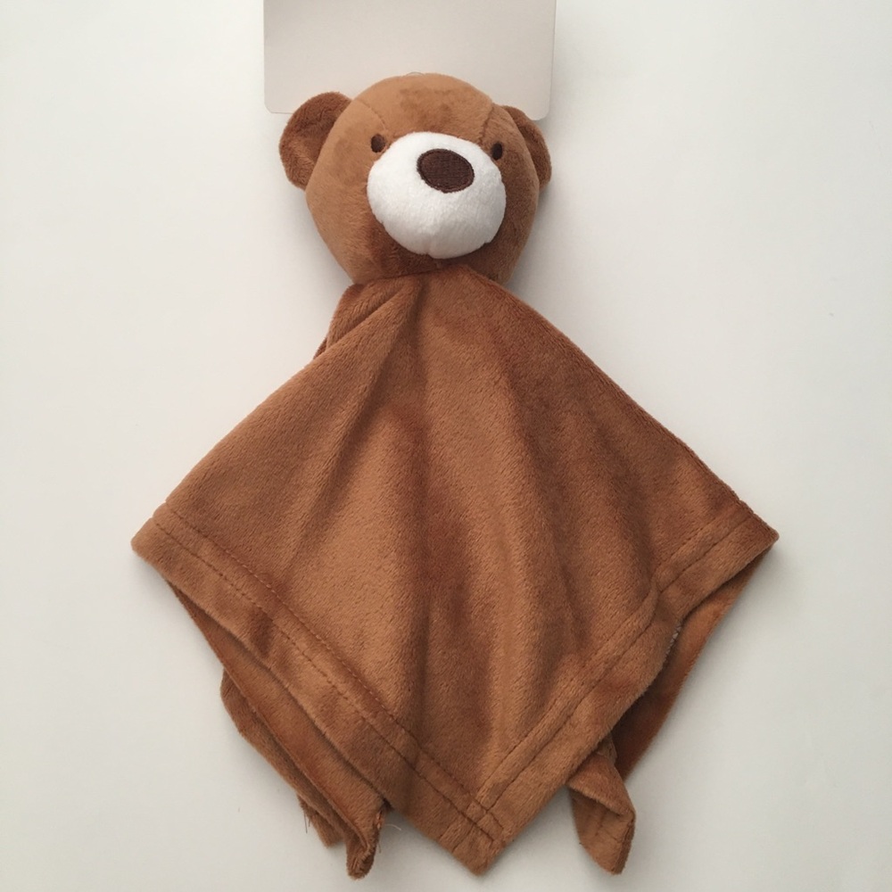Baby Lovey Plush Brown Bear Soft Baby Toy NWOT  | Baby Essentials
